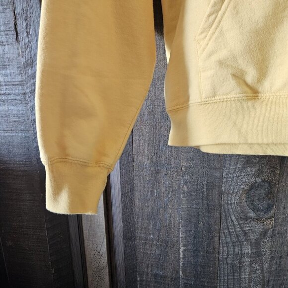 Disneyland Resort Hoodie Yellow Pullover Sweatshirt Unisex Size Small Retro Logo - Picture 5 of 7